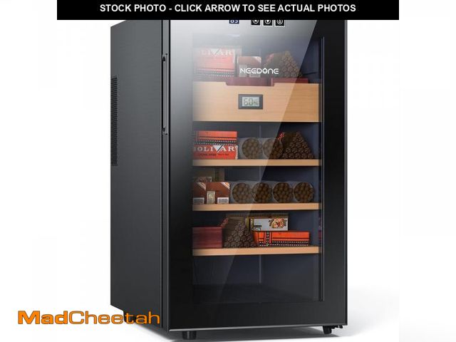 Lot 74-12478504 - Singes NEEDONE 48L 300 Counts Electric Cigar Humidor - UNUSED