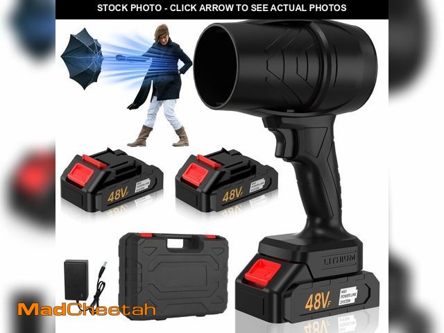 Lot 74-13549531 - Turbodry 13000RPM Cordless Car Dryer &amp; Turboglass Blower Ã¢â¬â Dual Batteries, Fast Charging,...