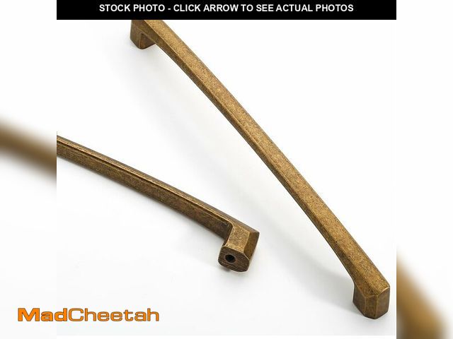 Lot 74-13540274 - Asidrama 10 Pack 7 Inch(177mm) Antique Brass Kitchen Cabinet Handles, Vintage Retro Cabinet Pulls Ki...