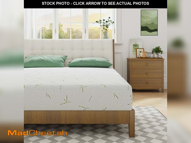 Lot 74-13284273 - Arctus Queen Mattress, 8 inch Gel Memory Foam Mattress in a Box, Medium - UNUSED