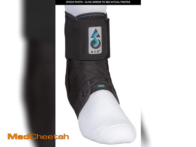 Lot 74-12127543 - Med Spec 264012 ASO Ankle Stabilizer, Black, Small - UNUSED