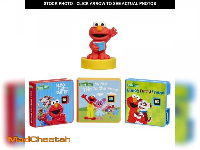 Lot 74-12421553 - Little Tikes Story Dream Machine Sesame Street Special Edition  Starter Pack  Storytime  Sesame Stre...