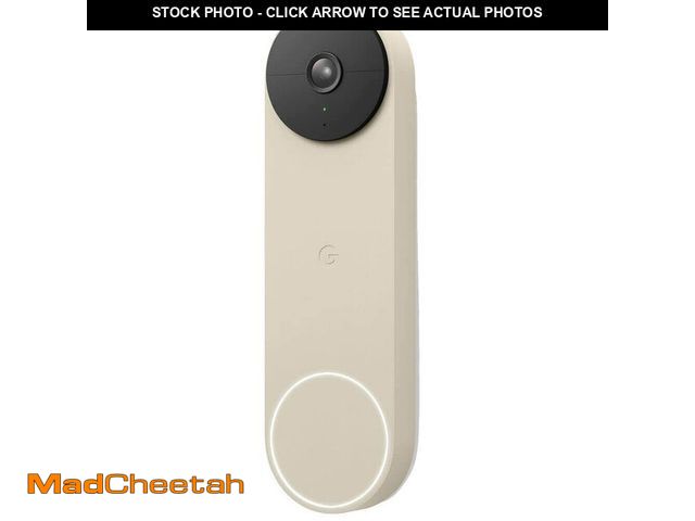 Lot 74-13715252 - Google Nest Doorbell (Battery) - Linen - USED