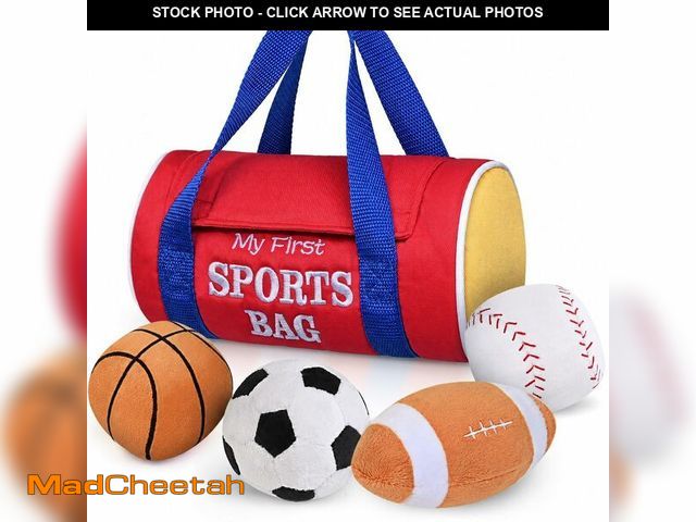 Lot 74-14477595 - KMUYSL My First Sports Bag, Soft Sensory Balls for Baby Toys 0-12 Months - UNUSED