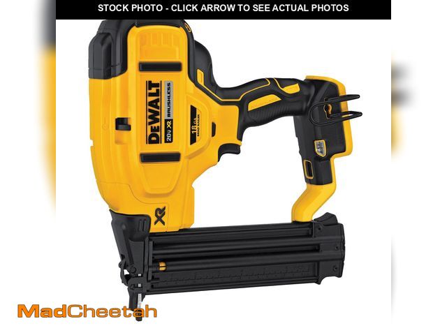 Lot 74-12796505 - DeWalt 20V MAX XR Cordless Brad Nailer â Tool Only - UNUSED