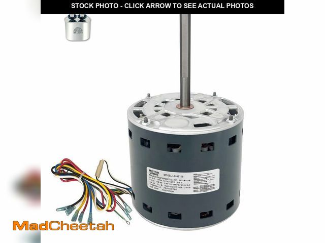 Lot 74-13563637 - 5KCP39PGS171S Furnace Blower Fan Motor 3/4 HP 1075RPM/4SPD 115V Replace for Carrier HC45AE118A GE Ge...