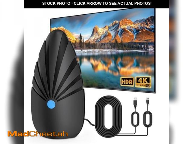 Lot 74-12286631 - Indoor/Outdoor Digital TV Antenna for Smart TV - UNUSED