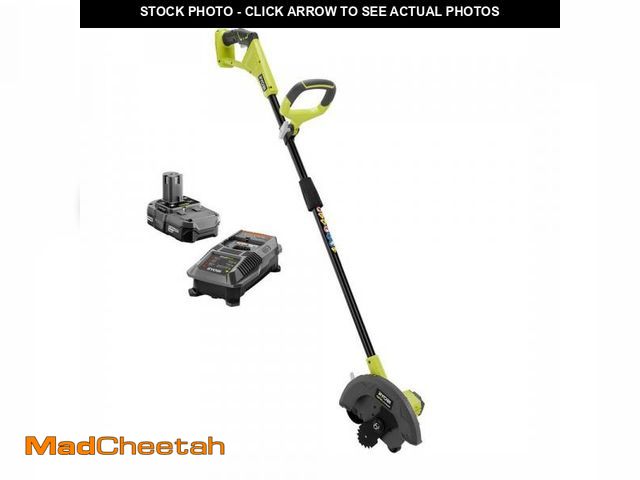 Lot 74-12495465 - Ryobi P2310 ONE+ 9? 18-Volt Lithium-Ion Cordless Edger - UNUSED