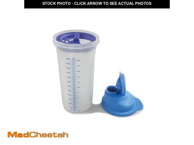 Lot 74-14303231 - Tupperware Kenparazzi Shaker Mix Fix Mess mixing cup 600 ml XL Quick-Shake Shake It Blue,Transparent...