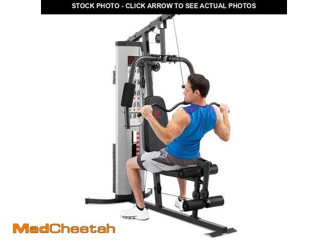 Lot 74-12105223 - Marcy MWM-988 Multifunction Steel Home Gym 150lb Weight Stack Machine - UNUSED