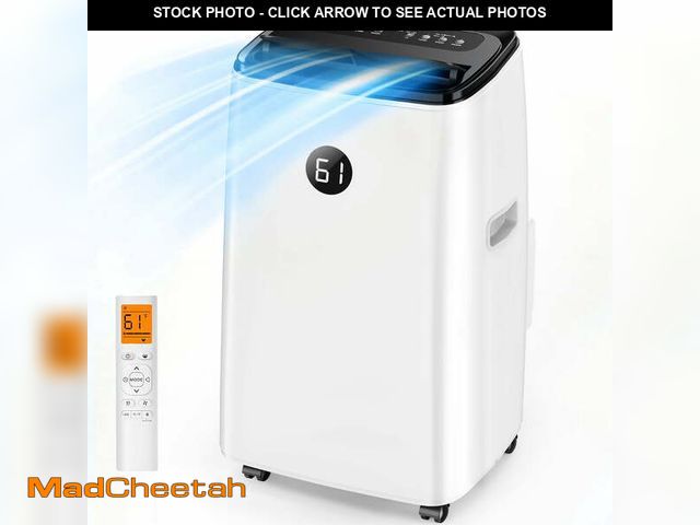 Lot 74-14585453 - Lcxmtv 14000 BTU Portable Air Conditioners Cools up to 700 Sq. Ft., Portable AC Unit with Cool, Dehu...