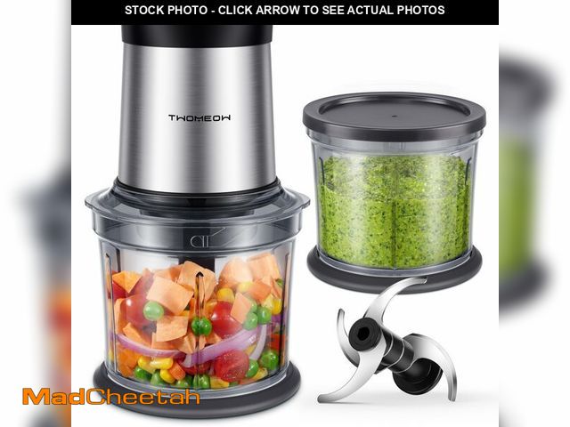 Lot 74-14273421 - TWOMEOW Food Processor 4 Cup, Electric Food Chopper, Ã£â¬ÂSmall but PowerfulÃ£â¬âMeat Grinder w...