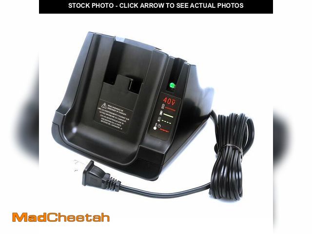 Lot 74-13712044 - ANOPIW 40V MAX Fast Charger Compatible with Black and Decker LCS36 LCS40 for 36V/40V Lithium ion Bat...