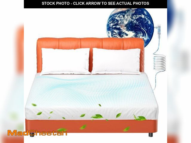 Lot 74-12713541 - JWQEHUY Grounding Sheets Queen,10% Pure Silver Fiber+90% Organic Cotton,Deep Pocket Grounding Bed Sh...