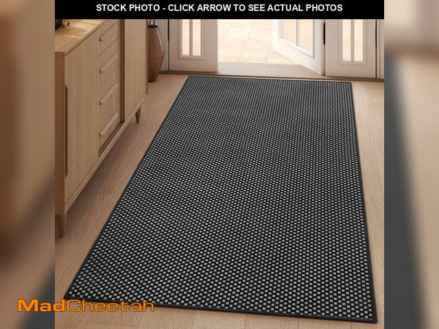 Lot 74-14066682 - YDKGL 3x5 ft Area Rug Entryway Runner Rug Non Slip Washable, Boho Woven Kitchen Runner Rugs Door Mat...
