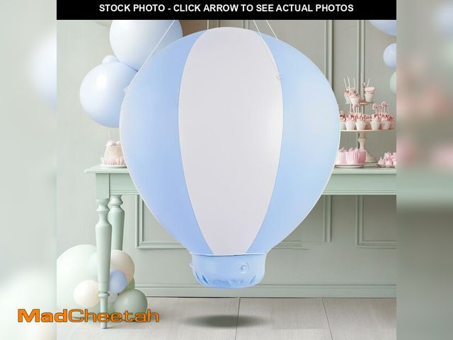 Lot 74-14055913 - 3FT Hot Air Balloon Decorations, Inflatable Baby Showe!Decoration Balloon for Baby Birthday Party we...