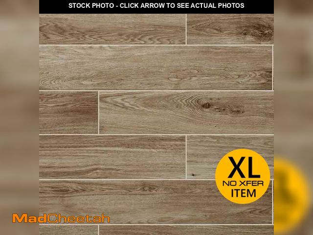 Lot 74-12640165 - Trace Meadow 6 in. x 36 in. Golden Brown Glazed Porcelain Floor and Wall Tile (14.5 sq. ft./Case) PA...
