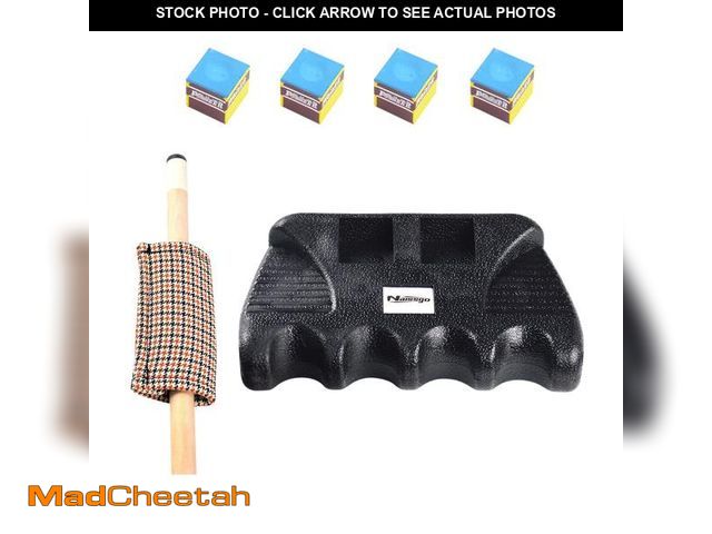 Lot 74-11554117 - Naissgo Cue Rest Cue Stick Holder Pool Cue Holder (4-Holes) - UNUSED