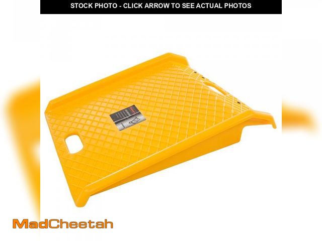 Lot 74-12511414 - Stalwart Curb Ramp-Portable Poly Ramp With 1000Lbs Weight Capacity-For Delivery, Hand Truck, Carts, ...