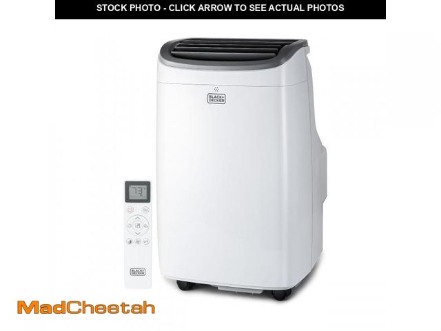 Lot 74-12164602 - BLACK+DECKER Portable Air Conditioner, 10,000 BTU (6,300 BTU SACC) for Rooms up to 450 Sq. Ft., Port...