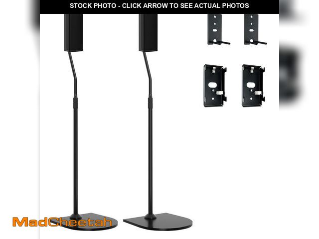 Lot 74-14442701 - Height Adjustable UFS-20 Stand for Bose Speaker Stands, with Slideconnect Bracket, for Surround 700,...