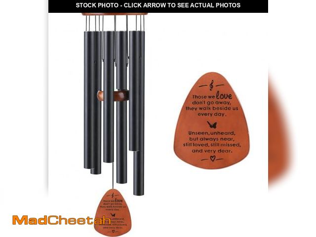 Lot 74-12310043 - Memorial Wind Chimes for Outside, Sympathy Wind Chimes for Loss of Loved One, Sympathy/Memorial/Bere...