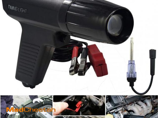 Lot 74-10800976 - Engine Timing Light with Spark Plug Tester,Inductive Timing Light Gun Timing Light Ignition Testers ...