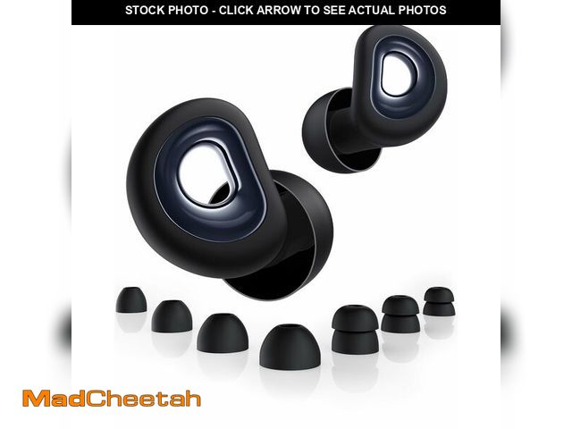Lot 74-14263918 - 55dB Noise Reduction Ear Plugs for Sleeping, Reusable Noise Cancelling Earplugs for Snoring, Side Sl...