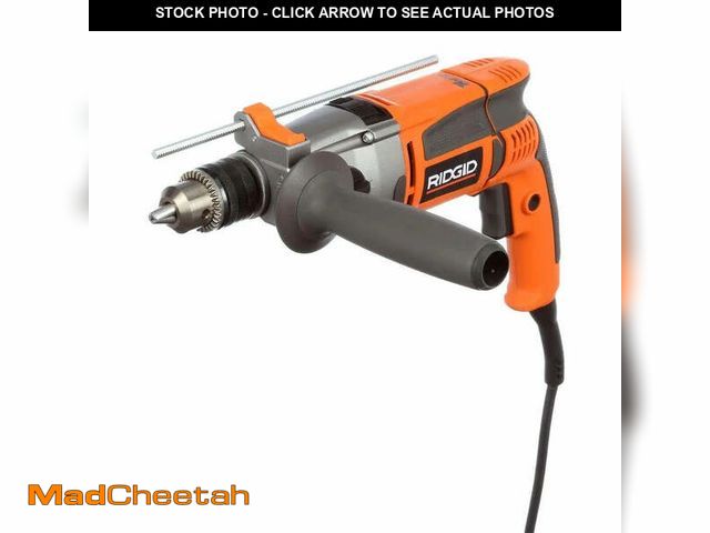 Lot 74-12792921 - Ridgid 8.5 Amp Corded 1/2 In. Heavy-Duty Hammer Drill - USED