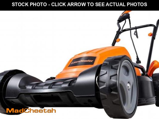Lot 74-12481171 - LawnMaster ME1218X Electric Lawn Mower 12AMP 19-Inch - USED