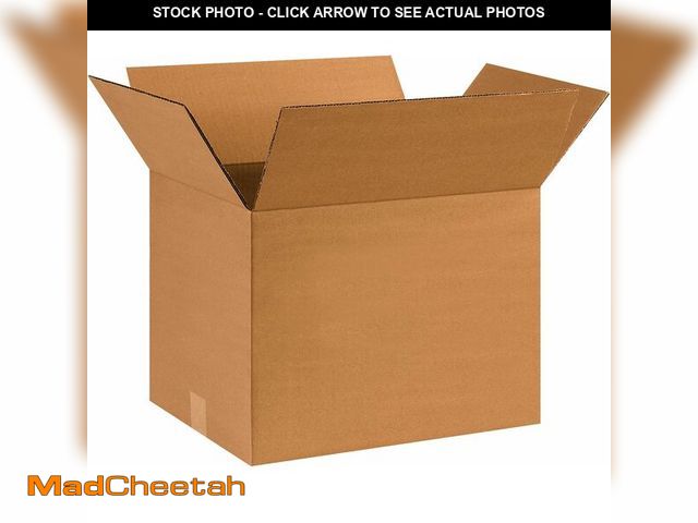 Lot 74-12827627 - BOX USA Shipping Boxes Heavy Duty 16"L x 12"W x 12"H, 15-Pack | Corrugated Cardboard Box for Packing...