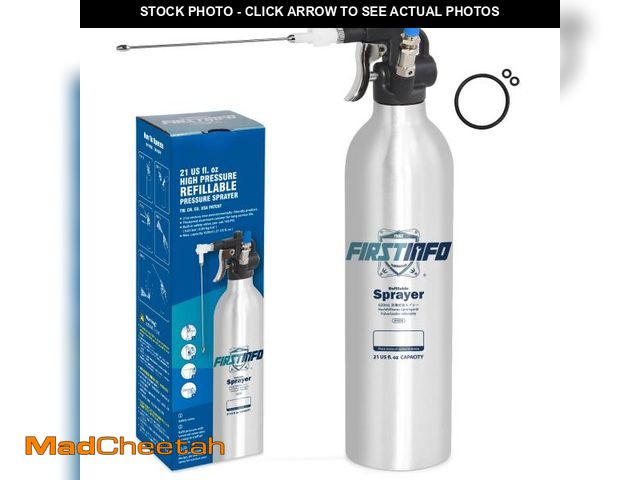 Lot 74-12306548 - FIRSTINFO A1638 (3rd Gen) Patented Lightweight Max. Pressure 140psi / 620ml Thickened Aluminum Canis...