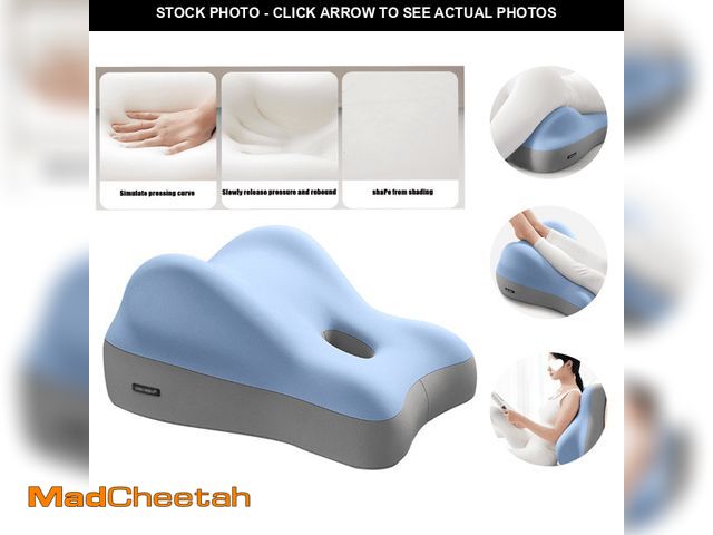 Lot 74-13778294 - Memory Foam Wedge Pillow,Hip Elevation &amp; Back Support Cushion for Couples, Suitable for Home Use...