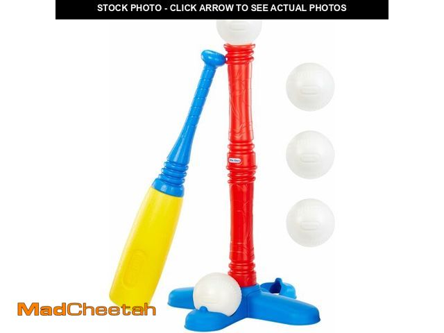 Lot 74-13794121 - Little Tikes T-Ball Set, Red, 5 Balls, for Toddlers Ages 18+ Months - Exclusive - UNUSED