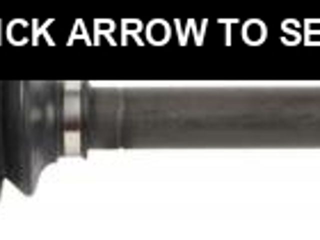 Lot 74-12525122 - (MISSING HARDWARE) Cardone 66-4257 CV Drive Axle Drive Shaft Automotive Replacement Compatible with ...