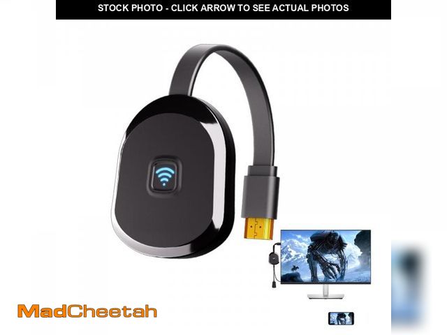 Lot 74-12302645 - 4K Wireless HDMI Display Adapter,TV Adapter for The APP YouTube,for i-Phone, i-Pad, Android, Tablet,...