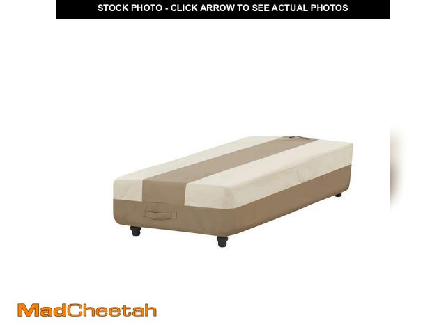 Lot 74-12584720 - Hampton Bay Chaise Outdoor Patio Cover - UNUSED