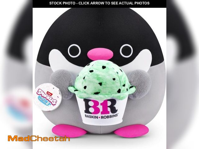 Lot 74-12418021 - Snackles Series 2 Penguin &amp; Baskin-Robbin 16 Inch Plush by ZURU, Ultra Soft Plush, Collectible P...