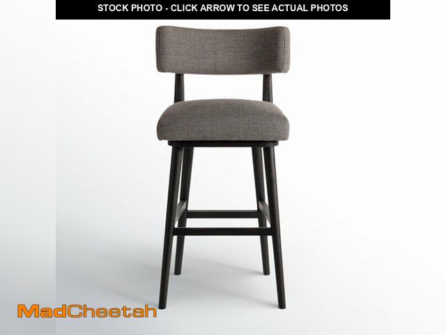 Lot 74-11224704 - Joss &amp; Main Lando Swivel Bar &amp; Counter Stool FHNF8715 Seat Height: Counter Stool (27"  Grey ...