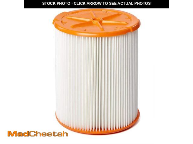 Lot 74-14319462 - RIDGID Genuine Pleated HEPA Replacement Wet Dry Vac Shop Vacuum Filter for Most 5-16 Gal. RIDGID Wet...