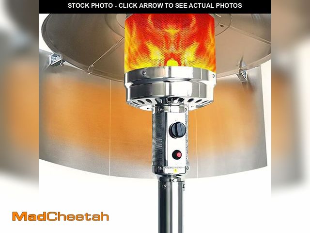 Lot 74-14063287 - Patio Heater Reflector Shield Outdoor Heater Replacement Parts Foldable Deflector Shield for Extra H...