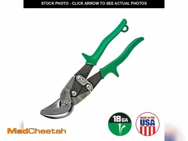 Lot 74-13772199 - Crescent Wiss 9-1/4 in. Offset Straight and Right Cut Aviation Snips - UNUSED