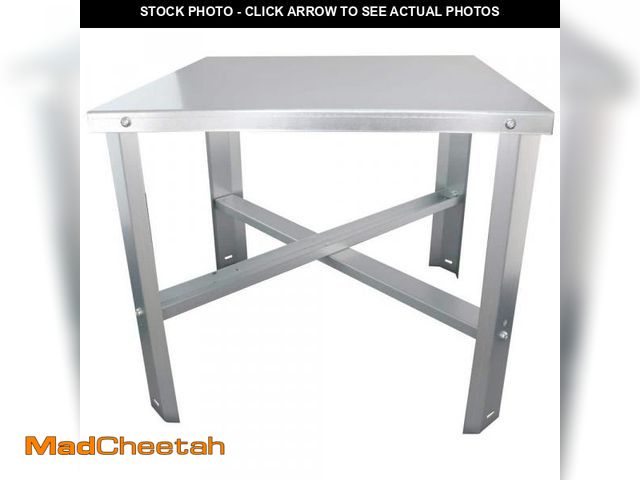 Lot 74-12462929 - Everbilt 21 in. Galvanized Steel Water Heater Stand (MISSING HARDWARE)  - UNUSED