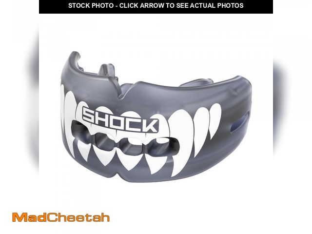 Lot 74-12305728 - Double Braces Strapless Mouth Guard, Fangs, Adult - USED
