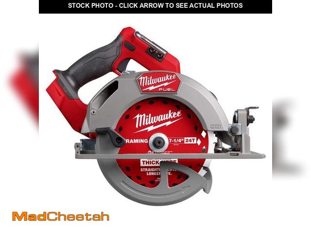 Lot 74-12793565 - Milwaukee M18 FUEL 18V Lithium-Ion Brushless Cordless 7-1/4 in. Circular Saw (Tool-Only) - USED