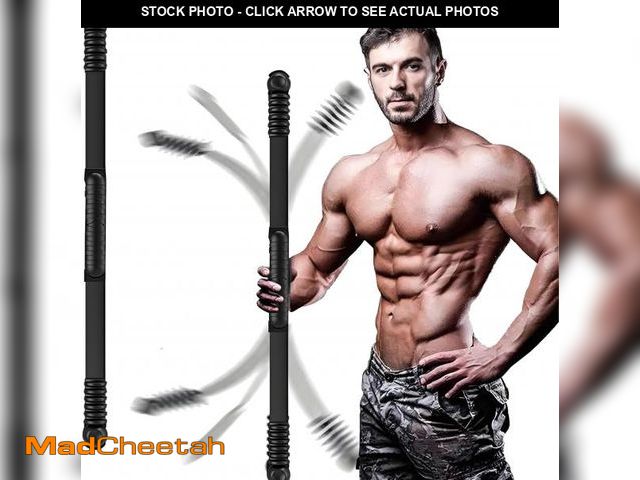 Lot 74-12152824 - Fitness Exercise Bar,Elastic Fitness Bar,High Frequency Vibration Training Fat Buring Workout Bar fo...