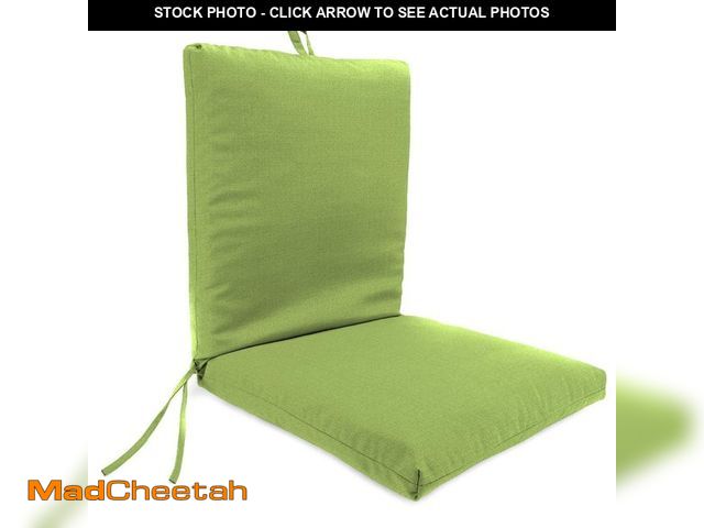 Lot 74-14393515 - Jordan Manufacturing 44 in. L x 21 in. W x 3.5 in. T Outdoor Chair Cushion in McHusk Leaf - UNUSED