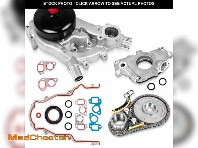 Lot 74-12714456 - M295 Oil Pump &amp; Timing Chain Kit w/Water Pump for 2007-2013 Chevy Avalanche/Silverado 1500/Tahoe...