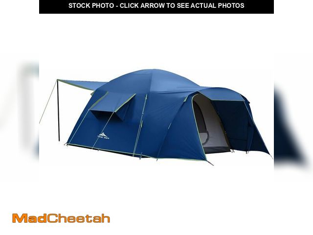 Lot 74-13927744 - Three Bears Outdoor 6 Person Camping Tent - Waterproof Windproof Double Layer Design - Family and Ca...
