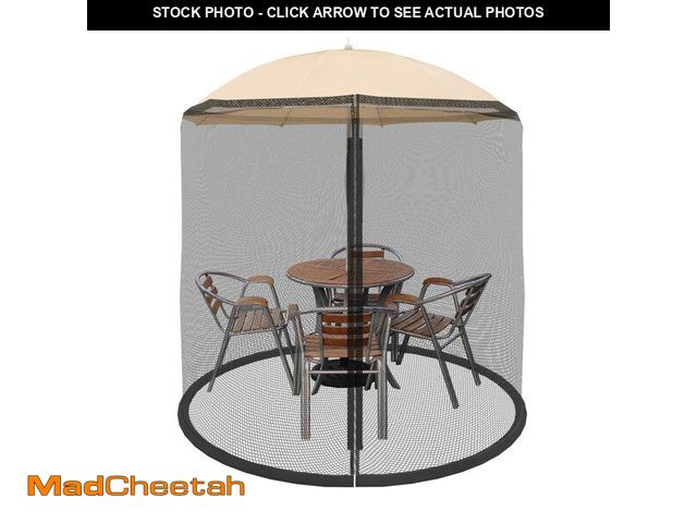 Lot 74-14430839 - Pure Garden Bug Screen Mosquito Net for Patio Umbrellas - UNUSED